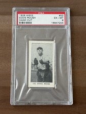 1928 W502 #53 HOF Eddie Roush- PSA 6