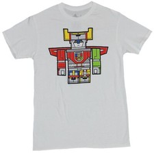 Voltron Adult New T-Shirt - Chibi Style Voltron Pic