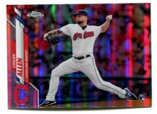 2020 Topps Chrome Refractor SP ROOKIE RC #155 Logan Allen - Free Shipping