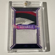 MARTIN BRODEUR / DOMINIK HASEK - 2020 Leaf Superlative 