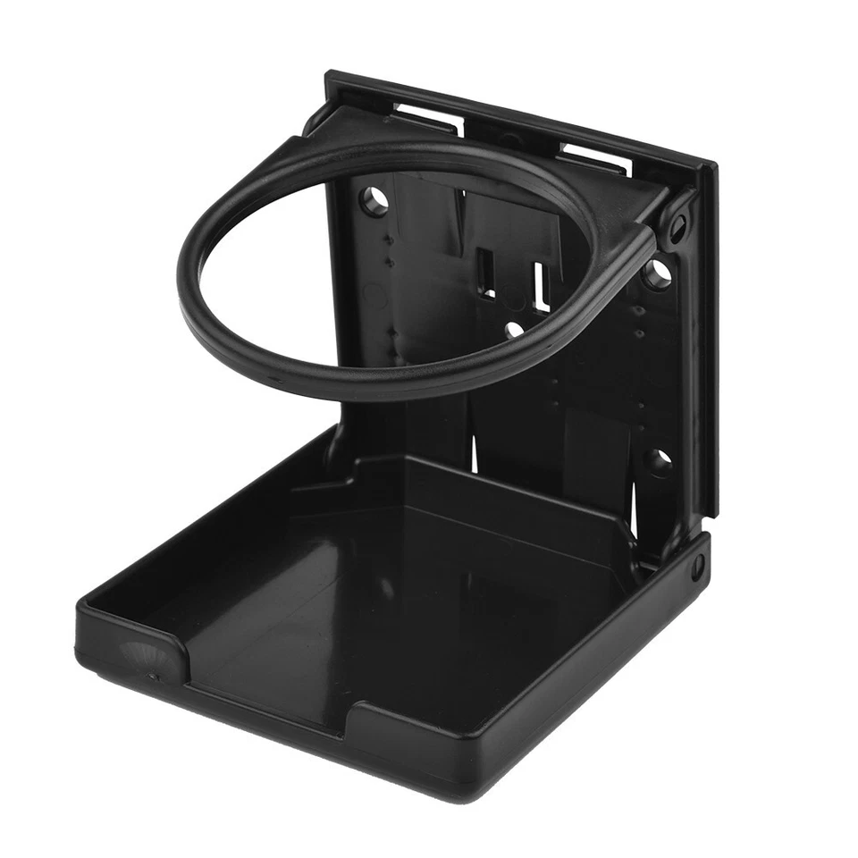 Useful Drink Holders Foldable Black Bracket Cup Drink Holder — 第 4/4 张图片