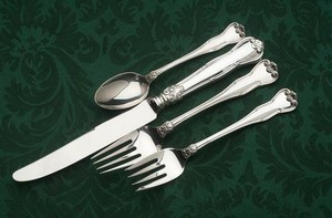 Provence Sterling Silver by Tiffany & Co. 4 piece Dinner size Settings