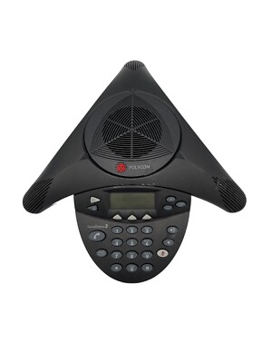 Polycom 2200-16200-001 SoundStation2 EX Display Analog Conference Phone