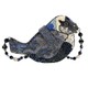 Mary Frances Blue Songbird Beaded Handbag on Sale