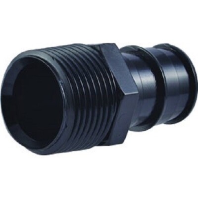 (12)- SharkBite 3/4 In. Barb x 3/4 In. MNPT Poly PEX-A Adapter (5-Pack) UA134A5