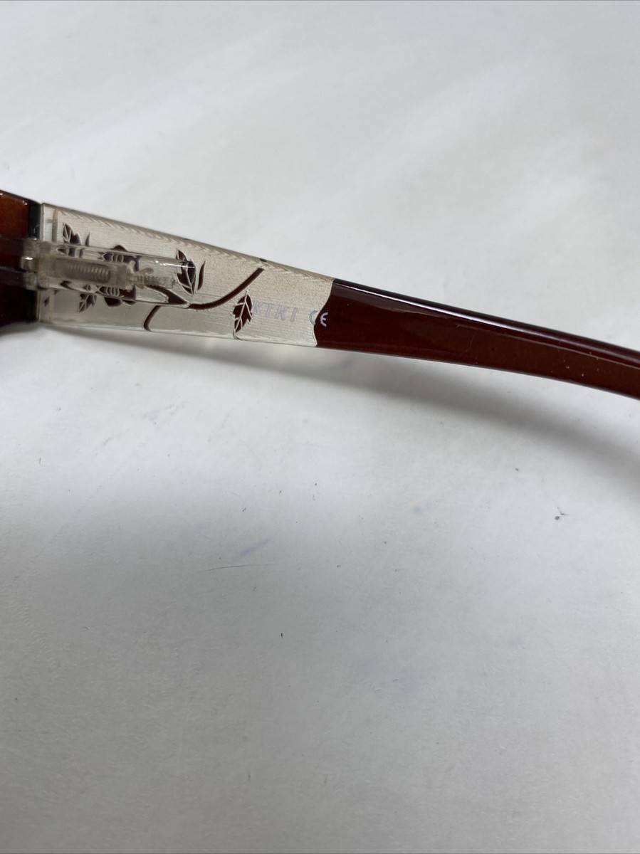 KIKI BOUTIQUE KIKI2025 C1 49-19-135 BROWN FULL RIM EYEGLASSES