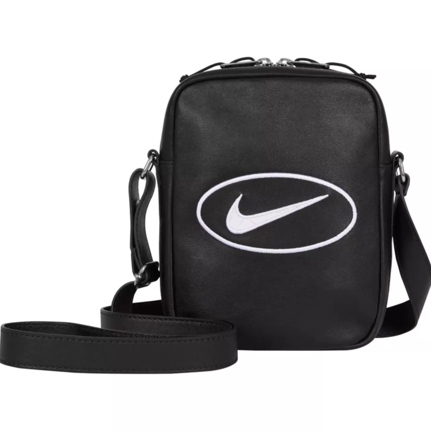 Sac à bandoulière en cuir Supreme x Nike   Noir   NEUF   HJ7964 045