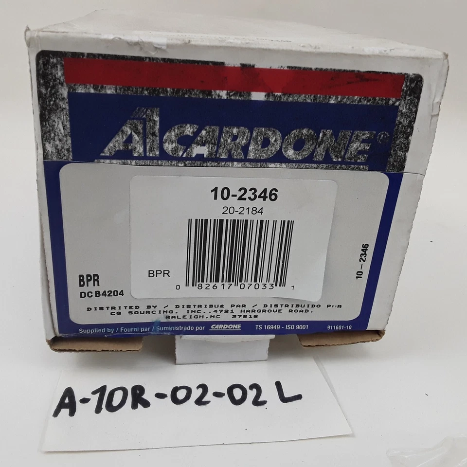 Cardone 10-2346 Brake Master Cylinder Reman para Buick Century 1987 1998 1989 - Imagem 4 de 4