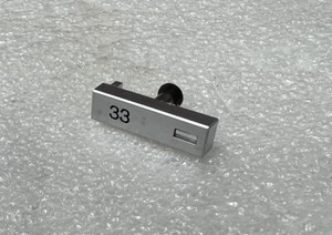 Technics sl1200, sl1210 series. 33 Rpm button (free shipping)