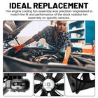 2PCS AC Radiator Cooling Motor Fan For 2013-2017 Honda Accord & Accord Touring