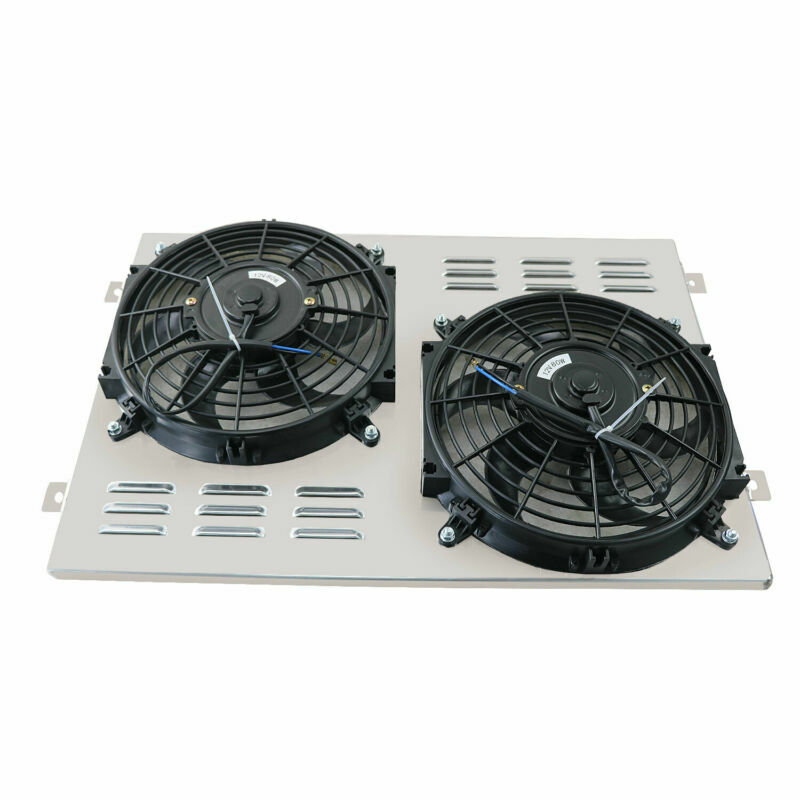 Electric Radiator Shroud Fan+Relay For 196770 Ford Mustang Mercury