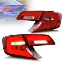 2x Red Led Tail Lights Assembly For 2012 2013 2014 Toyota Camry Rear Brake Lamps 2x Red Led Tail Lights Assembly For 2012 2013 2014 Toyota Camry Rear Brake Lamps