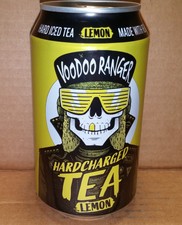 Voodoo Ranger Hardcharged Tea - Lemon 12oz malt beverage can New Belgium - EMPTY