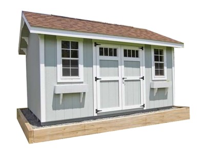 Saltbox Roof Storage Shed Plans Diy Backyard Garden Shed Barn