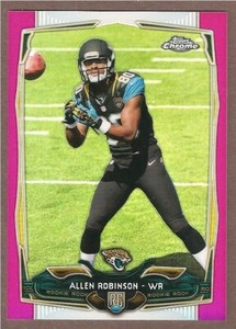 2014 Topps Chrome #172-Allen Robinson Pink Refractor RC Bears #'d to 399!