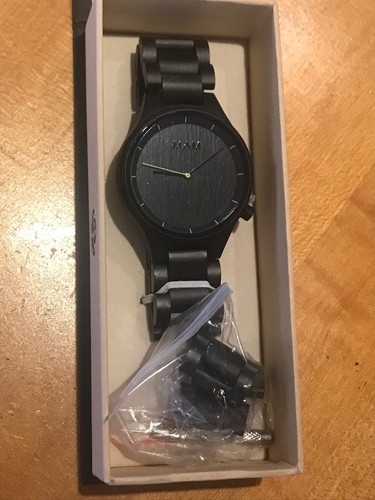 MAM Mens Watch - Wood --Dark Brown
