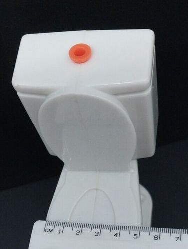 Lanard Toys Toilet Shaped Water Squirt Gun Pistol Bathroom Humour 1999 Vintage - Picture 12 of 13