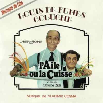 Louis De Funes Coluche ''l'Aile ou la Cuisse'' - Vinyl LP aus dem Film (neu versiegelt)