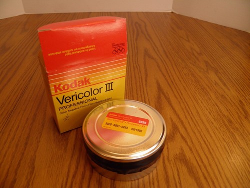 Kodak Vericolor III 35MM VPS 414 Color Negative 100ft EXP 09/1998