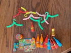 Barbie Vintage Dream Kitchen Accessories Tacos Peas Corn TV Dinners hangers lot