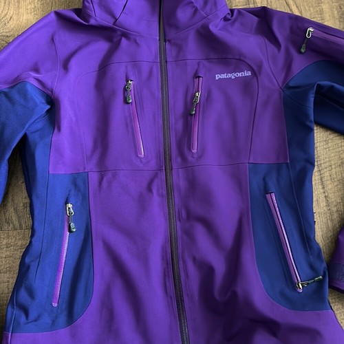 Patagonia Giacca Donna H2no Ciotola Polvere Sci Outdoor Viola/Navy XS - Foto 4 di 16