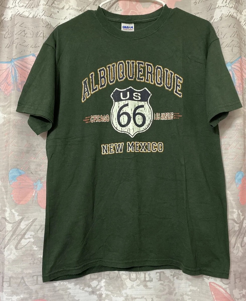 Route 66-Albuquerque New Mexico T-Shirt Men's Medium-Short