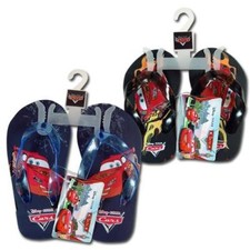 Flip Flops Beach Sandal Cars McQueen Toddler  Child Sizes Boy 5 to 3 NEW
