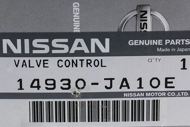 OEM 2007-2021 Nissan Válvula de purga Control de ventilación Solenoide Emisiones NUEVO 14930-JA10E Foto 3 de 3