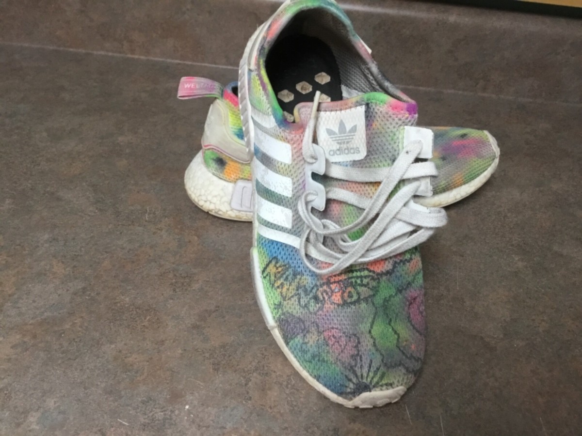 Size 11 Adidas NMD_R1 All White for sale online