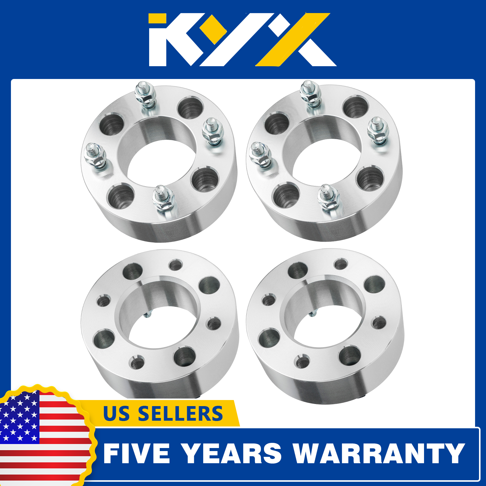 4pc 2" 4x110 M10x1.25 Wheel Spacers Adapters for Kawasaki Brute Force