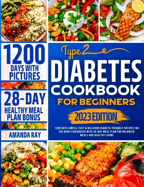 Type 2 Diabetes Cookbook for Beginners: 1200 Days Simple, Fast ...  (paperback)