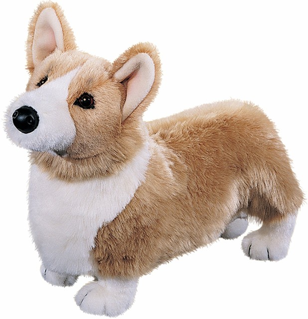 stuffed animal corgi