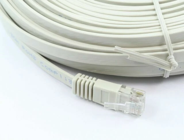 RJ-45 & 8P8C Flat Ethernet Cables
