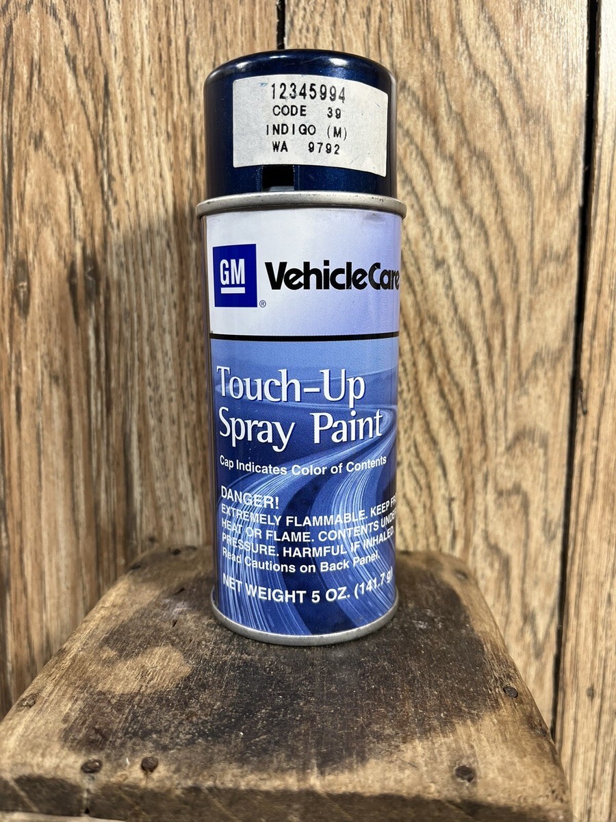Vintage Original GM Chevy Touch Up Paint Can Code 39 Indigo Blue
