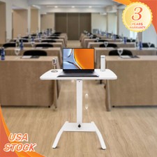 Adjustable Rolling Desk - Height Angle Adjustable for Comfortable Work