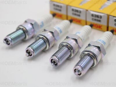 R Set of (4) NGK Spark Plug KAWASAKI ZX-6R 600 (1995-2017) | eBay