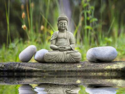 LEINWAND BILDER Zen Buddhismus Spiritualität 50X70 CM