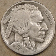 1923-S Buffalo Nickel 5c as Pictured Bk