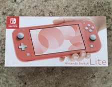 Nintendo Switch Lite 32GB Handheld Gaming Console Coral Brand New Factory Sealed