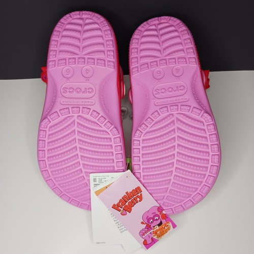 Crocs Classic Franken Berry Chain Clog Size M4/W6 Pink Brand New 208857-6SW - Picture 5 of 10