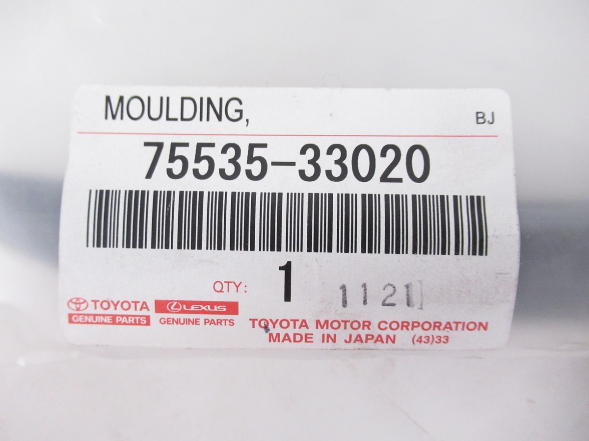 Genuine OEM Lexus 75535-33020 Passenger Side Windshield Molding 13