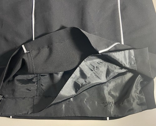 Falda lápiz Ellen Tracy para mujer talla 8 negra informal de negocios clásica de moda - Imagen 7 de 7