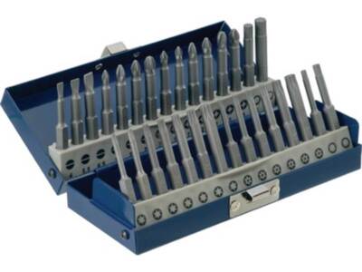 PROMAT  Bitsortiment  30-teilig Schlitz/PH/PZD/TX/TX-BO/6Kt.