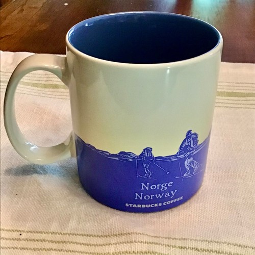 Tazza tazza caffè ceramica Starbucks Norvegia Norge Global Icon collezione 2013 16 oz - Foto 2 di 5
