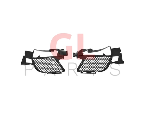 Front Fog Light Grill Pair Set + Right FOR FORD MUSTANG 2015-2017 GT500 New