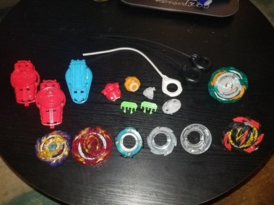 BEYBLADE LOT DEVASTATE EVO BELFYRE NYDDHOG PHOENIX MIRAGE AND TAKARA TOMY & MORE