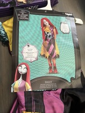 Christmas Sally Deluxe Costume Girls Medium 7-8 Halloween
