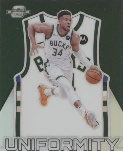 2021 Contenders Optic Giannis Antetokounmpo Silver Prizm SP