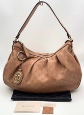 Auth Gucci Sukey GG Guccissima Leather Pink 232955 Shoulder Bag W/Dbag NS060936