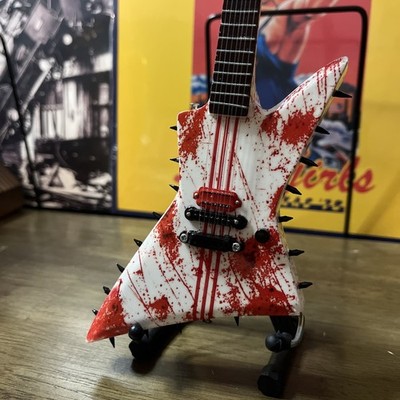 Jack Simmons First Blood Slaughter To Prevail 10  Mini Axe Guitar New!